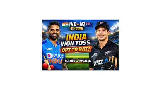 IND vs NZ 5th T20I