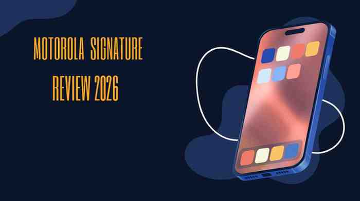 Motorola Signature Review 2026