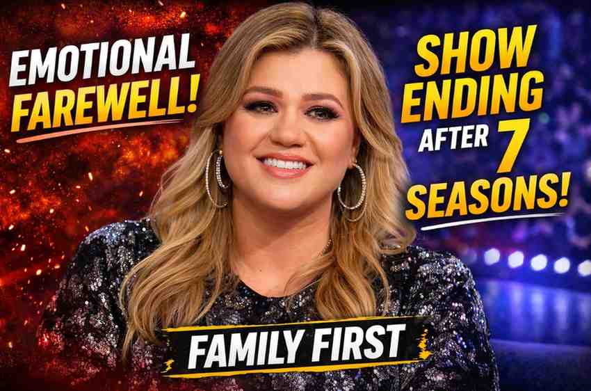 Kelly Clarkson talk show ending