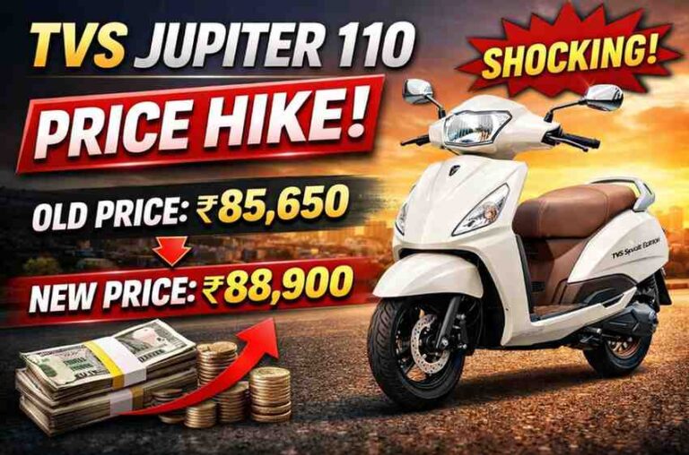 Jupiter 110 price hike 2026