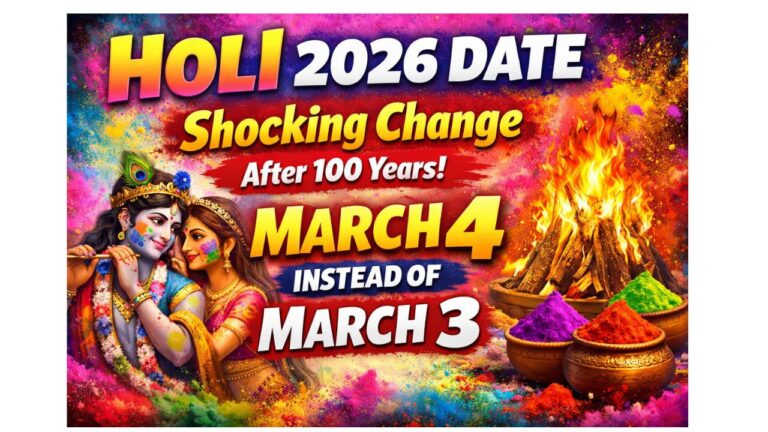 Holi Date 2026
