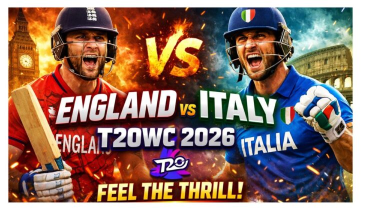 England vs Italy 2026
