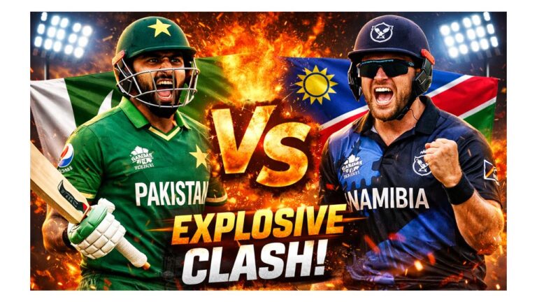 Pakistan vs Namibia