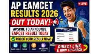 AP EAMCET Results 2026