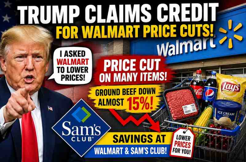 Sam's Club is featured in Walmart's latest price