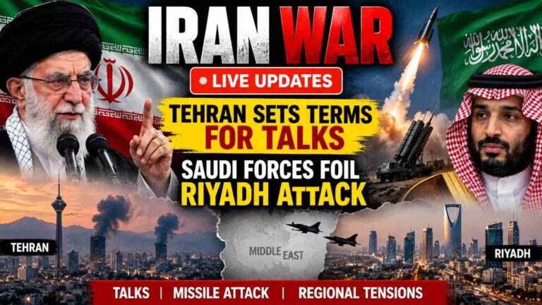 Iran War: 7 Critical Updates on Talks & Saudi Attack