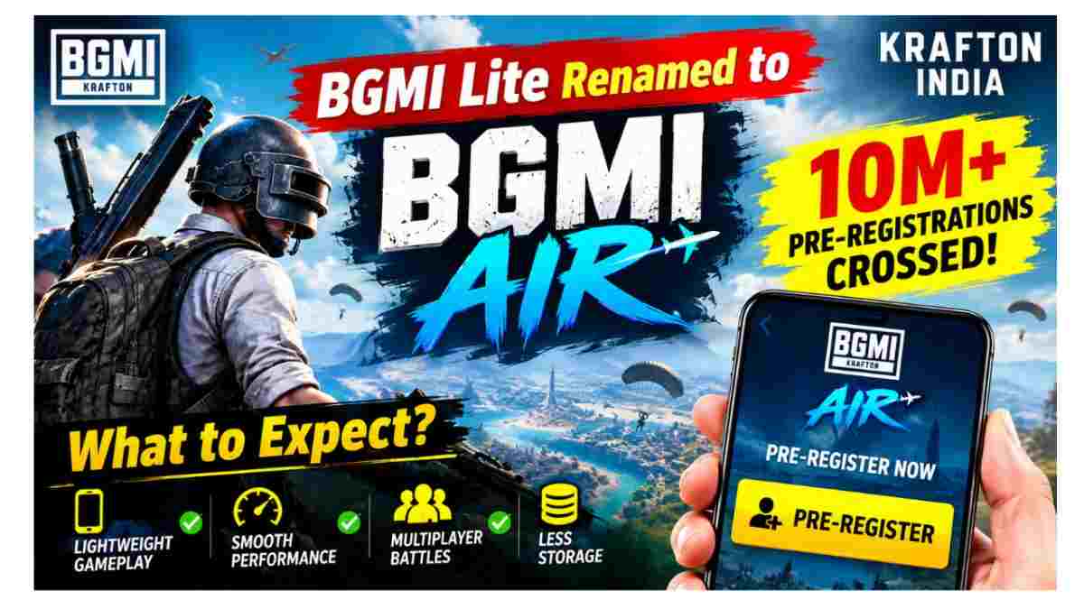 BGMI Air pre-Registration